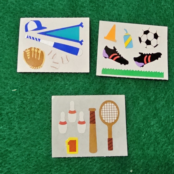Sports Scrapbooking Sticker Bundle - 36 Pieces - Mrs. Grossman's & Frances Meyer - Picture 3 of 15